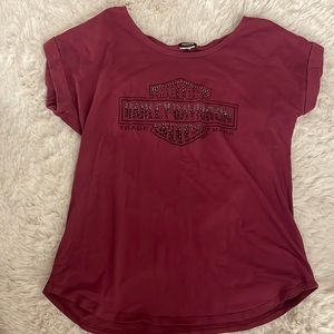 Sequin Women’s Harley Davidson Shirt
